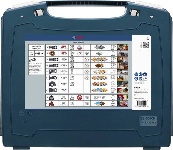 Bosch Accessories 2608669091 2608669091 Multitool-Sägeblätter-Set 1St.