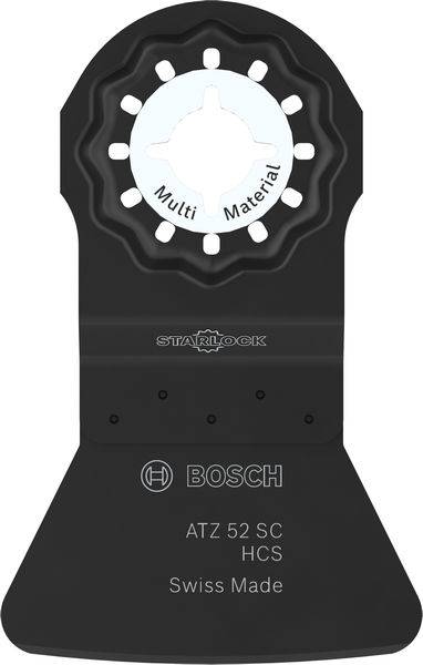 'Bosch ATZ 52 SC HCS Swiss Made' Mehrzweckwerkzeugblatt mit Starlock-Schnittstelle.