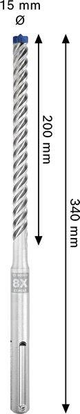 Bosch Accessories 2608900212 2608900212 Hammerbohrer 1 St.