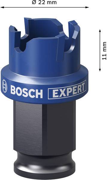 Bosch Accessories 2608901954 2608901954 Lochsäge 22mm 1St.