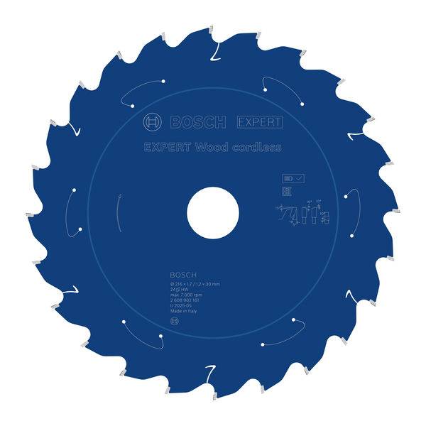 Bosch Accessories 2608902161 2608902161 Kreissägeblatt Zähneanzahl: 24 1St.