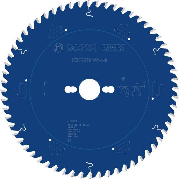 Ein Kreissägeblatt mit „Bosch Expert Wood