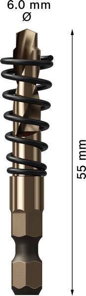 Bosch Accessories 2608901964 2608901964 Zentrierbohrer 6mm 1St.