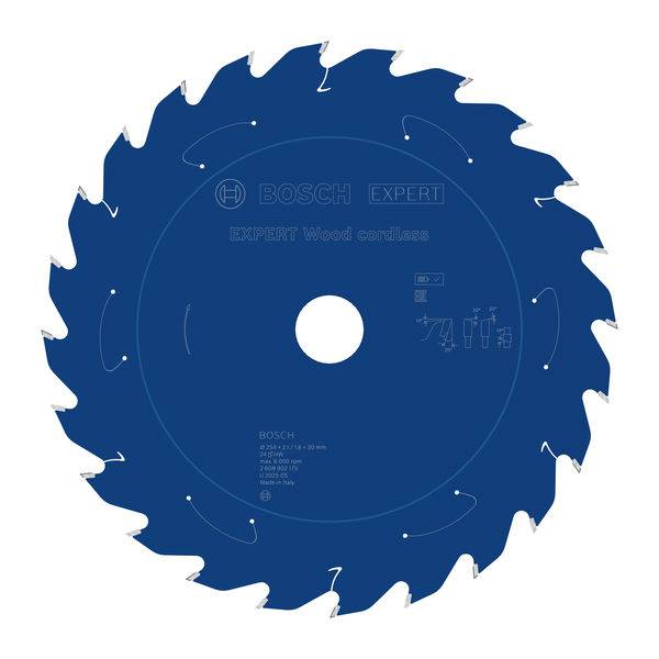 Bosch Accessories 2608902175 2608902175 Kreissägeblatt Zähneanzahl: 24 1St.