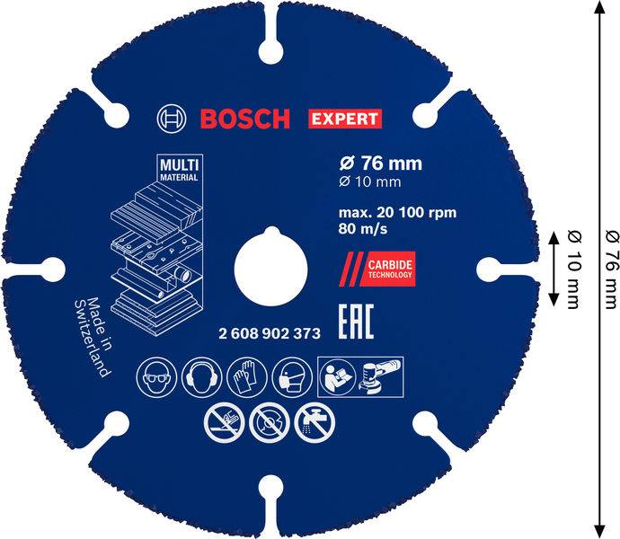 Bosch Accessories 2608902373 2608902373 Trennscheibe 1St.