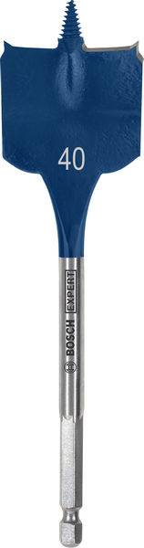 Flachbohrer mit einem flachen, schaufelartigen Blatt mit der Bezeichnung „40