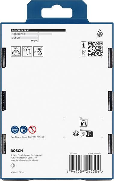 Bosch Accessories 2608902107 2608902107 Flachfräsbohrer-Set 3St.