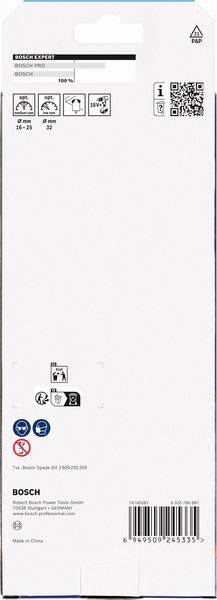 Bosch Accessories 2608902110 2608902110 Flachfräsbohrer-Set 16 mm, 18 mm, 20 mm, 22 mm, 25 mm, 32mm 1St.