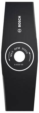 Bosch-gekennzeichnetes schwarzes Schleifwerkzeug-Zubehör mit kreisförmigen Markierungen. Maximale Drehzahl angegeben als 10.000 U/min.