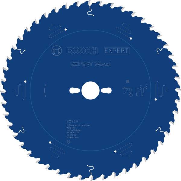 Ein Kreissägeblatt mit der Bezeichnung „Bosch Expert