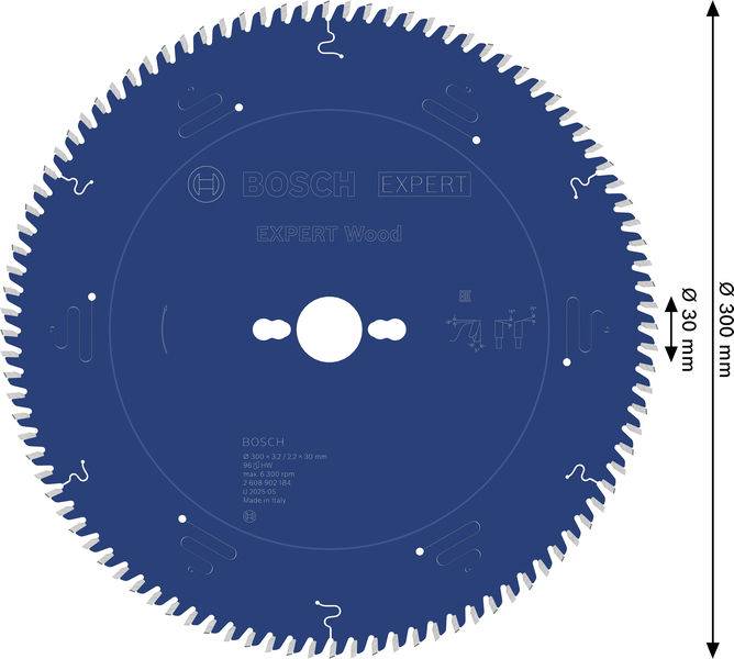 Kreissägeblatt mit der Bezeichnung 