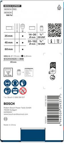 Bosch Accessories 2608902039 2608902039 Aufnahmeschaft für Lochsäge 1 St.