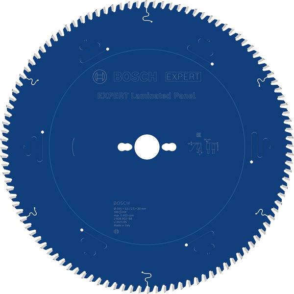 Kreissägeblatt für Sperrholzplatten mit dem Logo „BOSCH EXPERT
