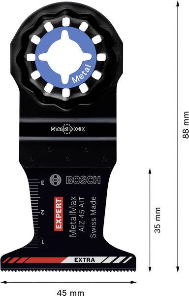 Bosch Accessories 2608902054 2608902054 Carbide Multitool-Sägeblätter 1St.