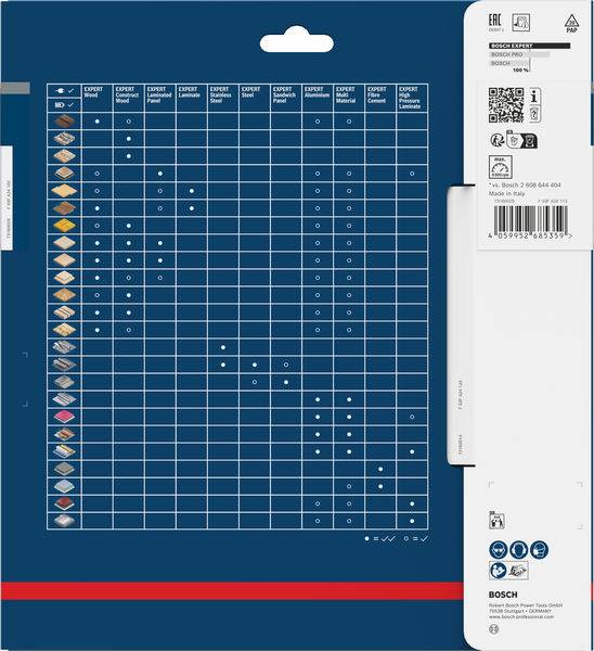 Bosch Accessories 2608902207 2608902207 Kreissägeblatt Zähneanzahl: 24 1St.