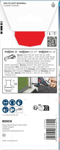 Bosch Accessories 2608902073 2608902073 Carbide Multitool-Sägeblätter 1 St.