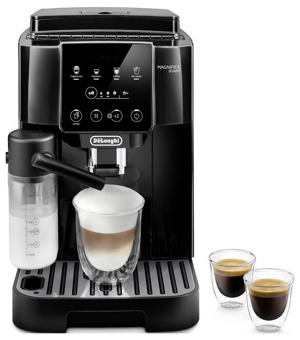 De Longhi Magnifica Start Milk ECAM220.60.B, Espressomaschine, 1,8 l, Kaffeebohnen, Gemahlener