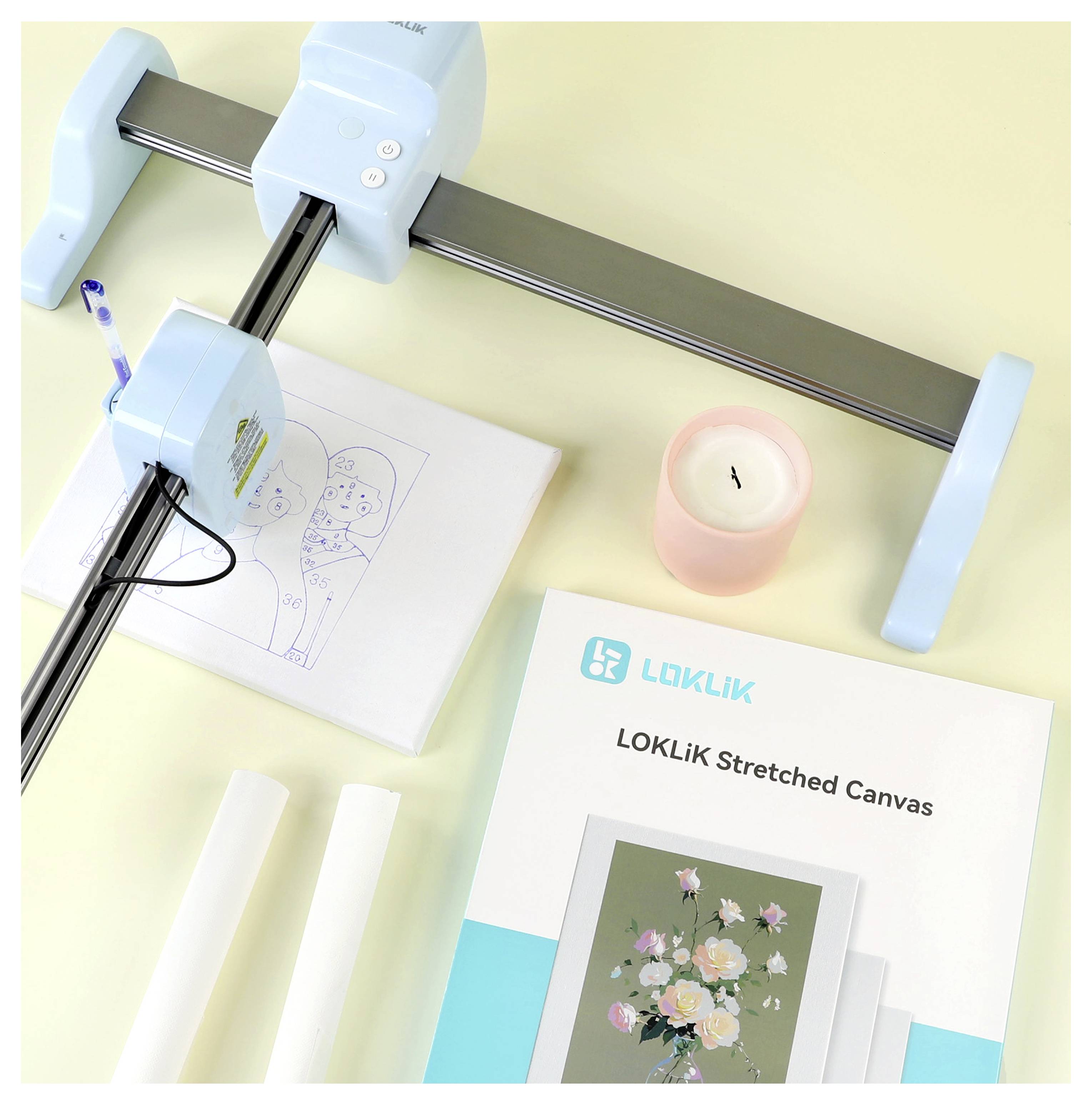 „LOKLiK Stretched Canvas