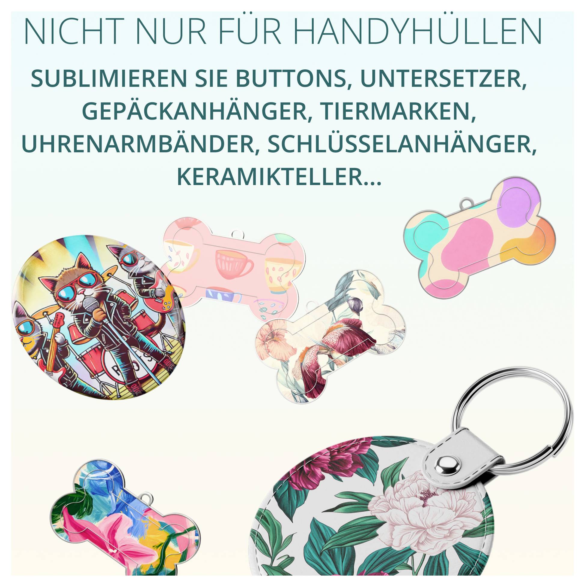 Draufsicht auf ein rundes schwarzes mechanisches Gerät mit verschiedenen Metallbeschlägen und Steckverbindern am Umfang.