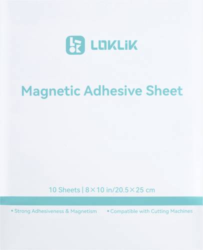 Loklik 10er Pack Magnetblätter