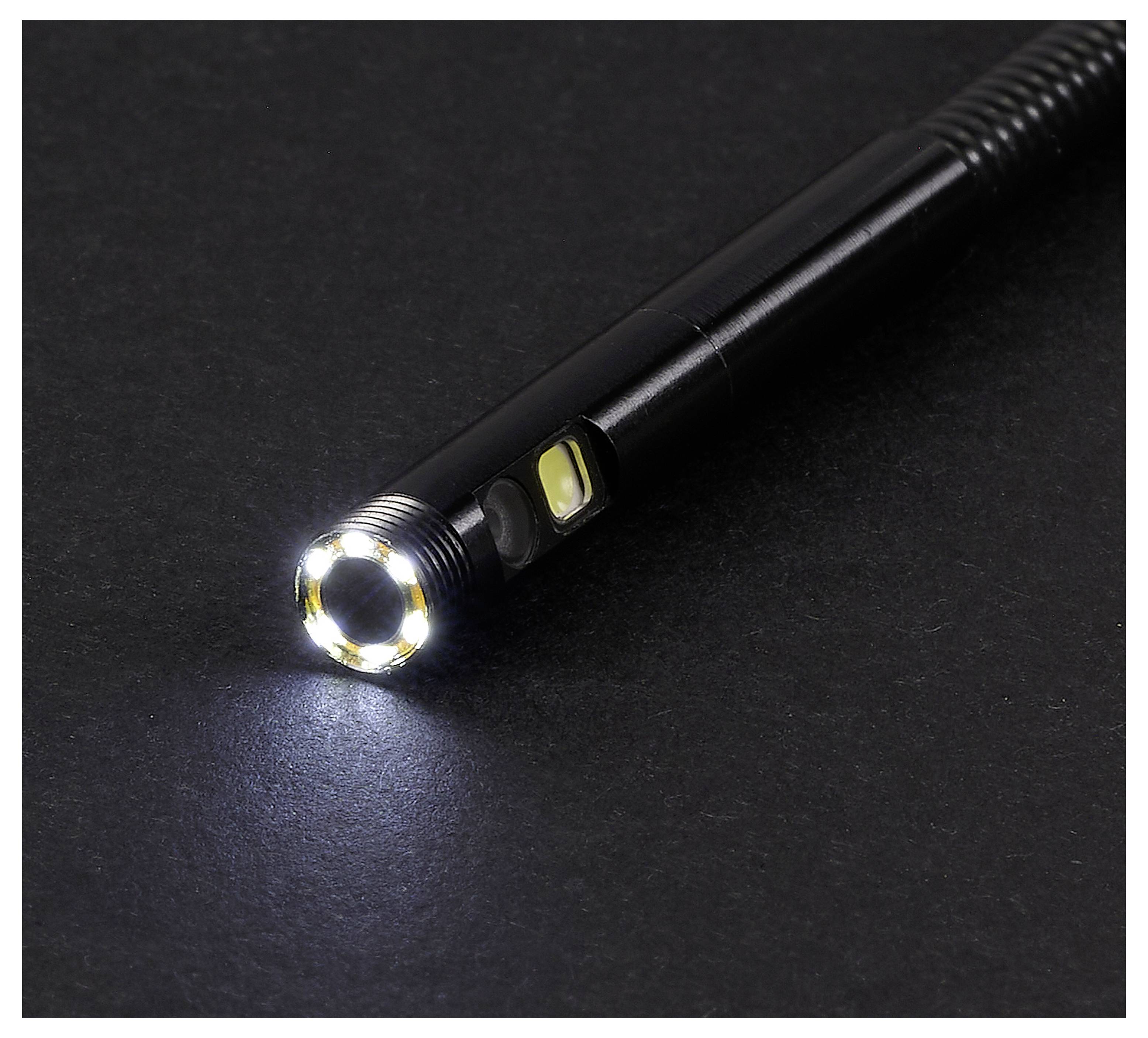 VOLTCRAFT BS-802 Dual Kamera-Kabel Sonden-Ø 5.5mm 1m Front und Seitenkamera für Endoskope BS-8xx Serie