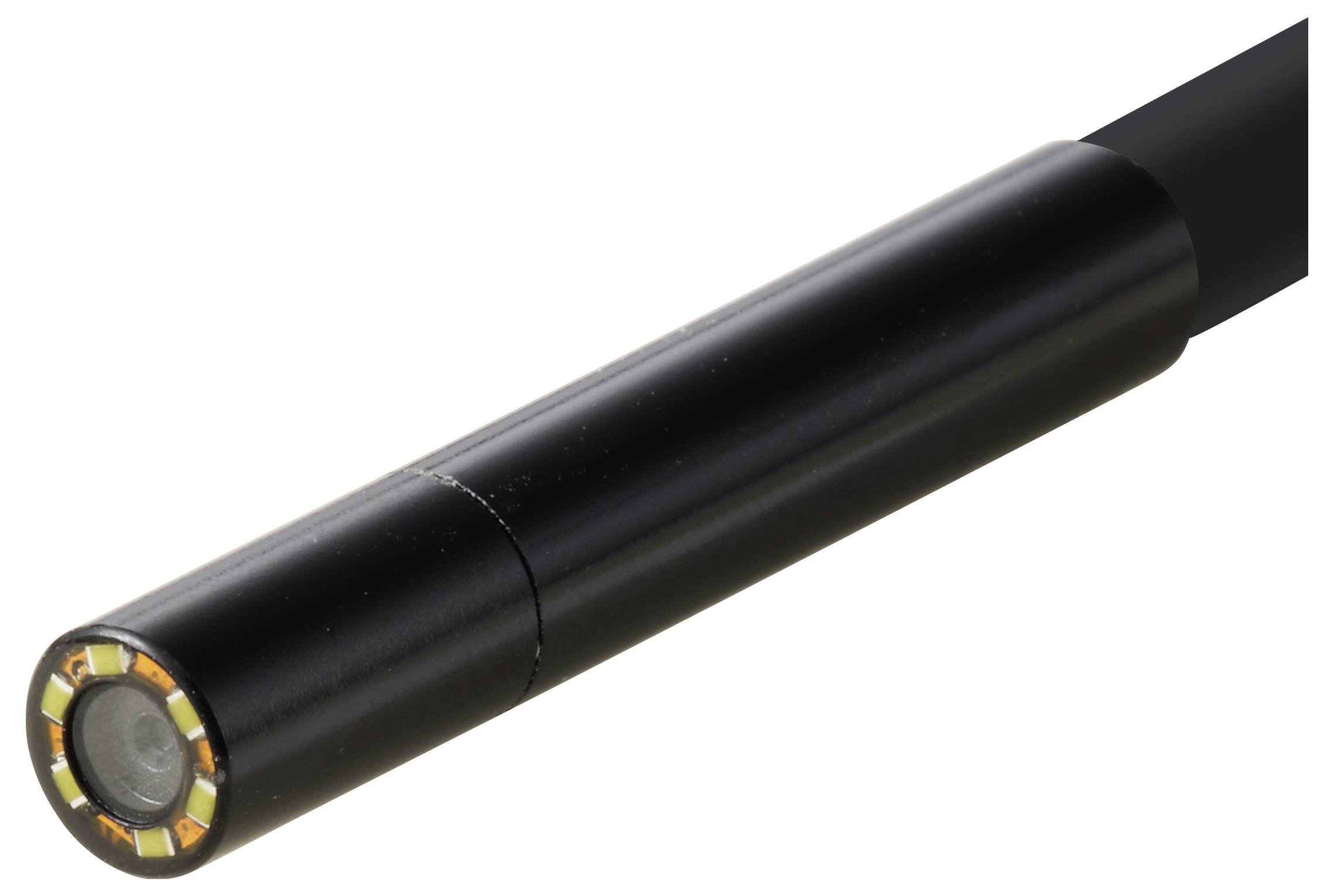 VOLTCRAFT BS-806 Kamera-Kabel Sonden-Ø 8mm 20m Hochauflösend, LED-Beleuchtung, Wasserdicht