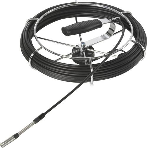 VOLTCRAFT BS-807 Kamera-Kabel Sonden-Ø 10 mm 20 m Hochauflösend, LED-Beleuchtung, Wasserdicht für