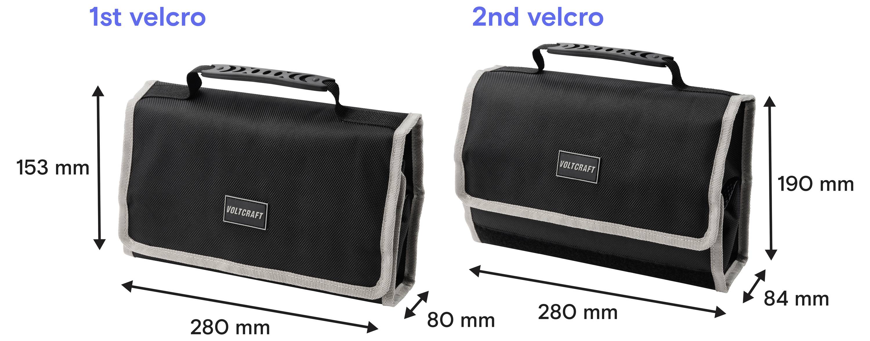 VOLTCRAFT MLBag-100 Rolltasche für Messleitungen und Messgeräte