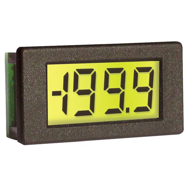 Ein digitales Display zeigt '-199.9'.