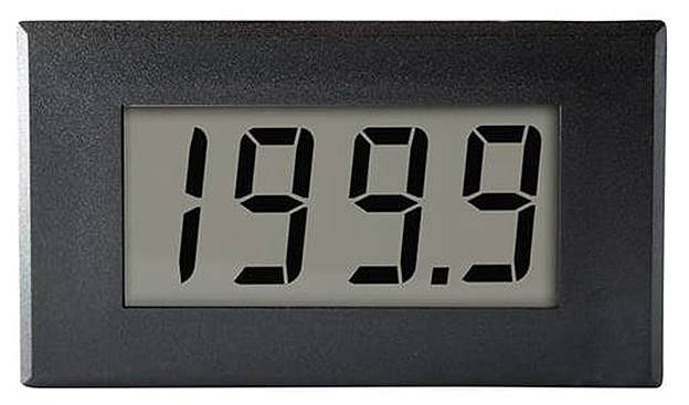 Digitale Anzeige mit der Anzeige 