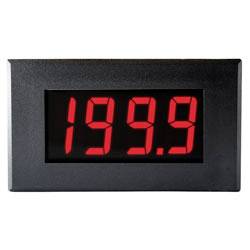 Eine digitale Anzeige zeigt „199,9