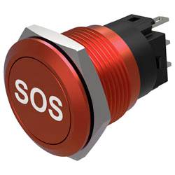 Eao 82-6751.1000.B015 Druckschalter 5St.