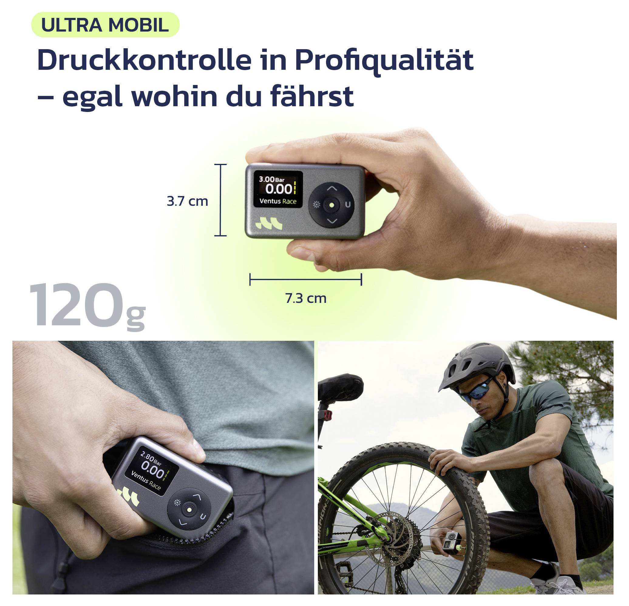 Woowind Elektrische Fahrradpumpe WO-V02