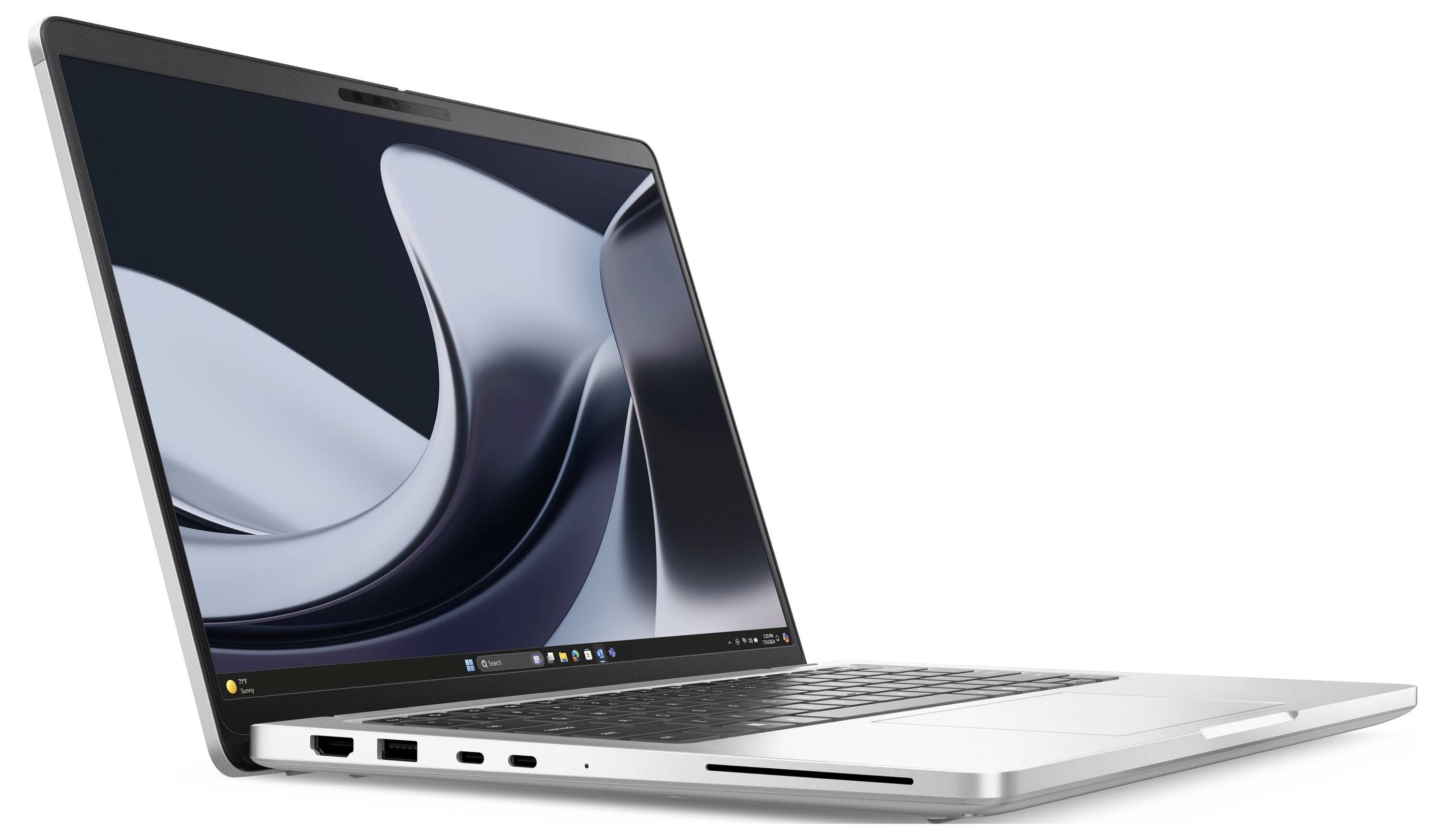 Dell Notebook Pro 14 Plus PB14255 35.6cm (14 Zoll) Full-HD+ AMD Ryzen 5 Pro PRO 230 16GB RAM 512GB SSD Deutsch, QWERTZ AMD AMD