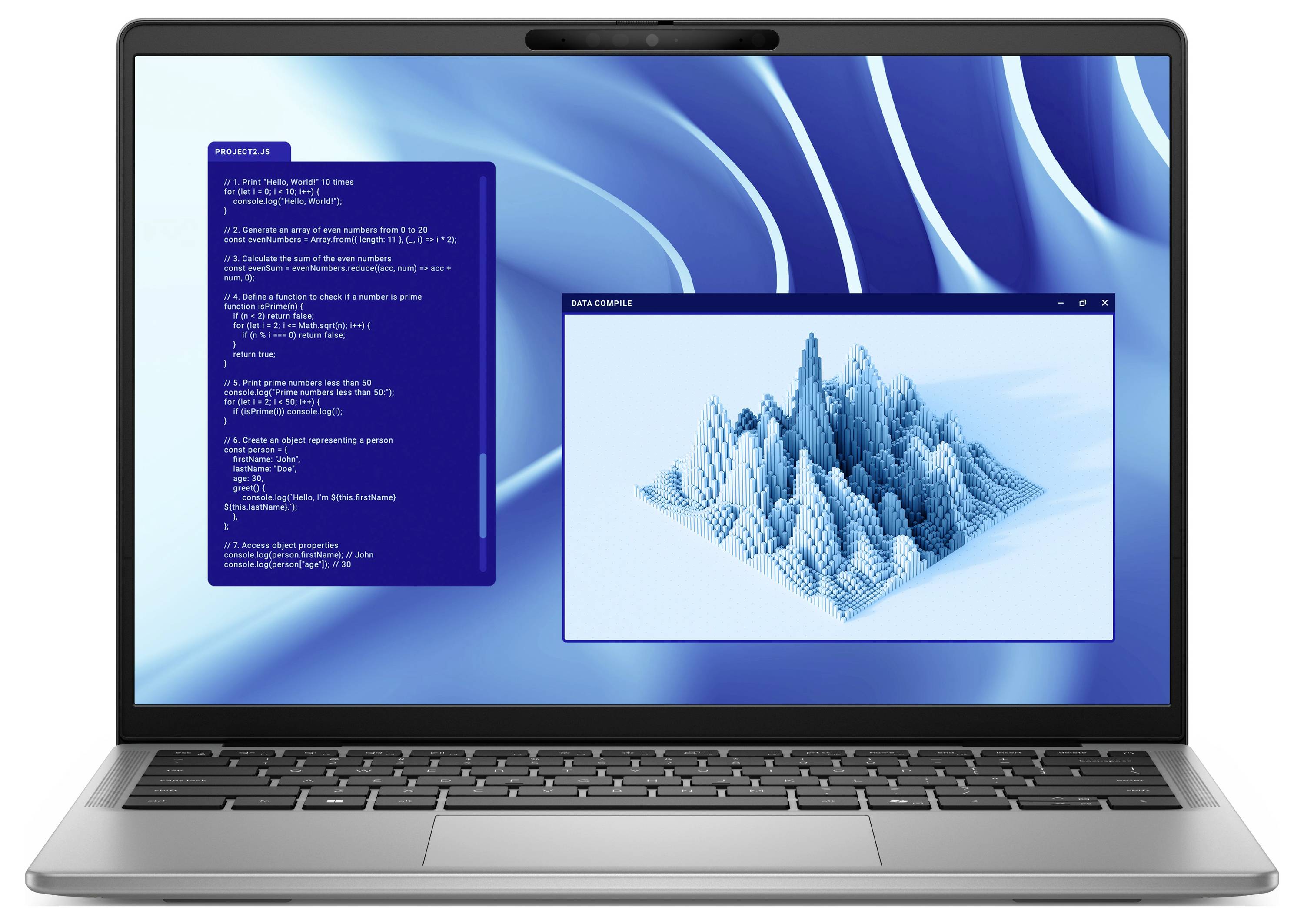 Dell Notebook Latitude 7455 35.6 cm (14 Zoll) QHD+ X1P-64-100 16 GB RAM 512 GB SSD Deutsch, QWERTZ Qualcomm Qualcomm Adreno Nicht verfügbar Gra