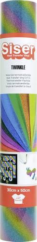 Siser Twinkle rainbow Craft Roll 30x50cm Folie Schnittbreite 30 cm Rainbow