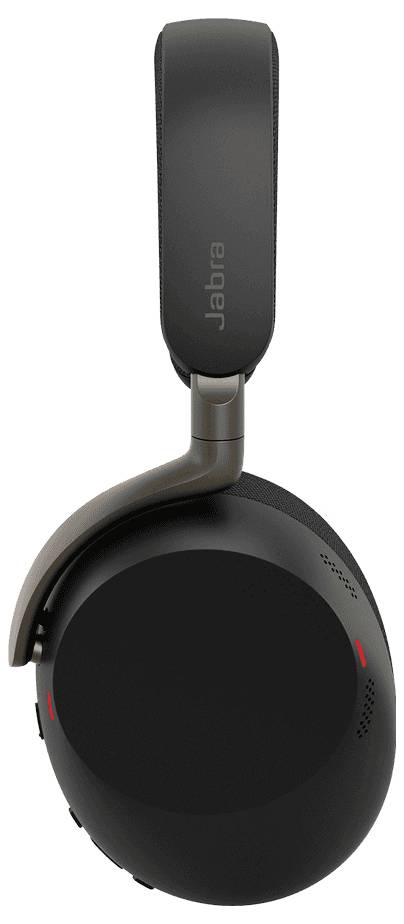 Jabra Evolve3 85 MS Stereo black mit Lin Over Ear Headset Schwarz