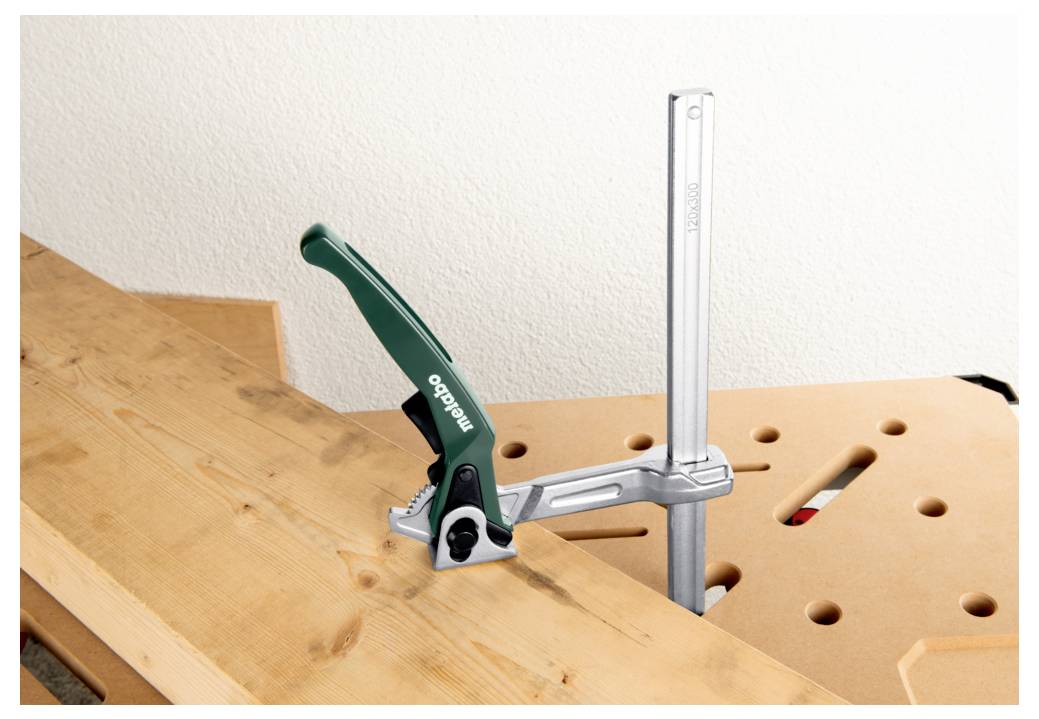 Metabo 300mm Schnellspannzwinge 630138000 Spann-Weite (max.):300mm Ausladungs-Maße:140mm