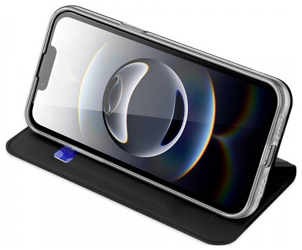 Nevox Vario Series - Book Flip Cover iPhone 16e, iPhone 17e Schwarz 2495