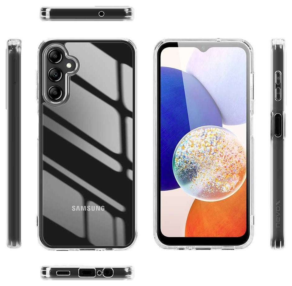 Nevox StyleShell SHOCKFlex Backcover Samsung Galaxy A26 5G Transparent 2504