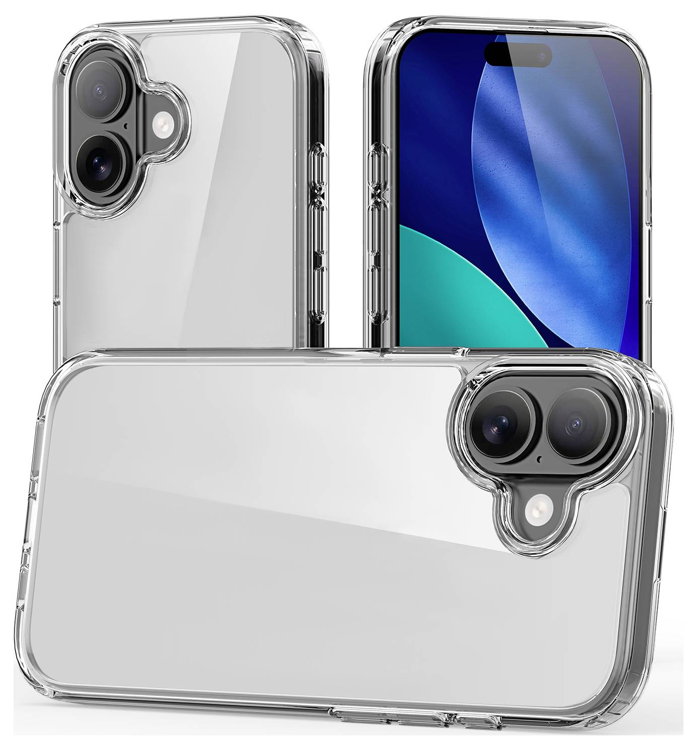 Nevox StyleShell SHOCKFlex Case iPhone 17 Transparent 2518