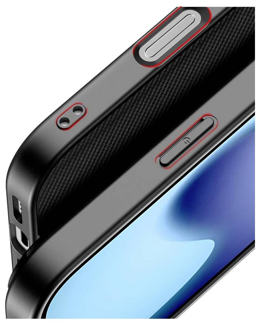 Nevox StyleShell NYLO Backcover Apple iPhone 17 Schwarz 2526