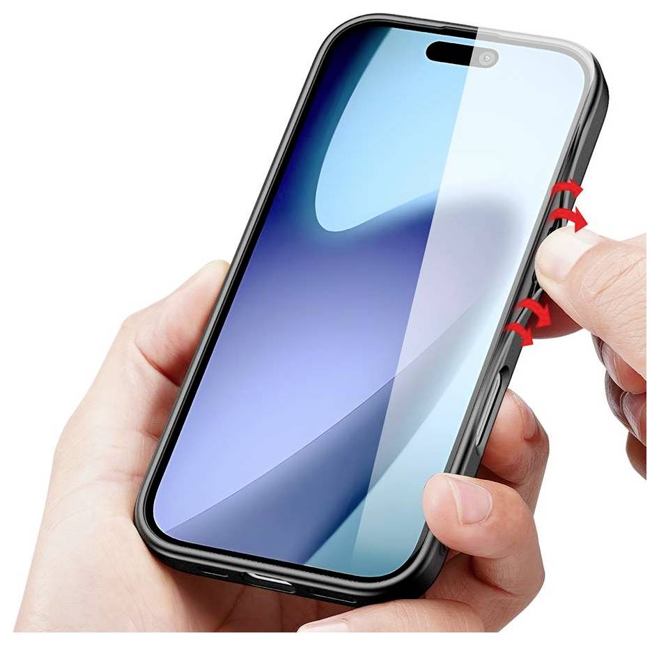 Nevox StyleShell NYLO Backcover Apple iPhone 17 Schwarz 2526