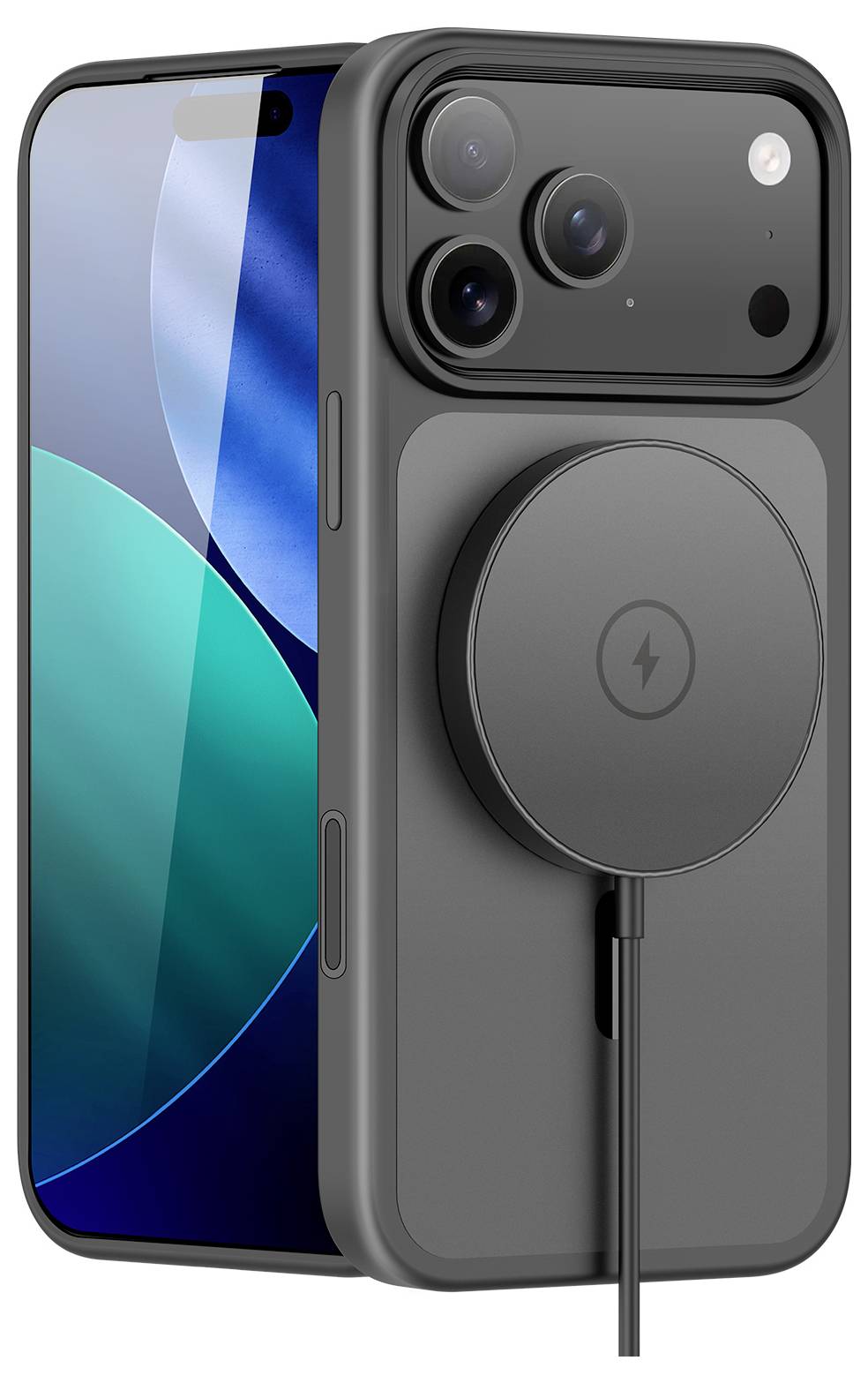 Nevox StyleShell Invisio Case iPhone 17 Pro Schwarz 2544