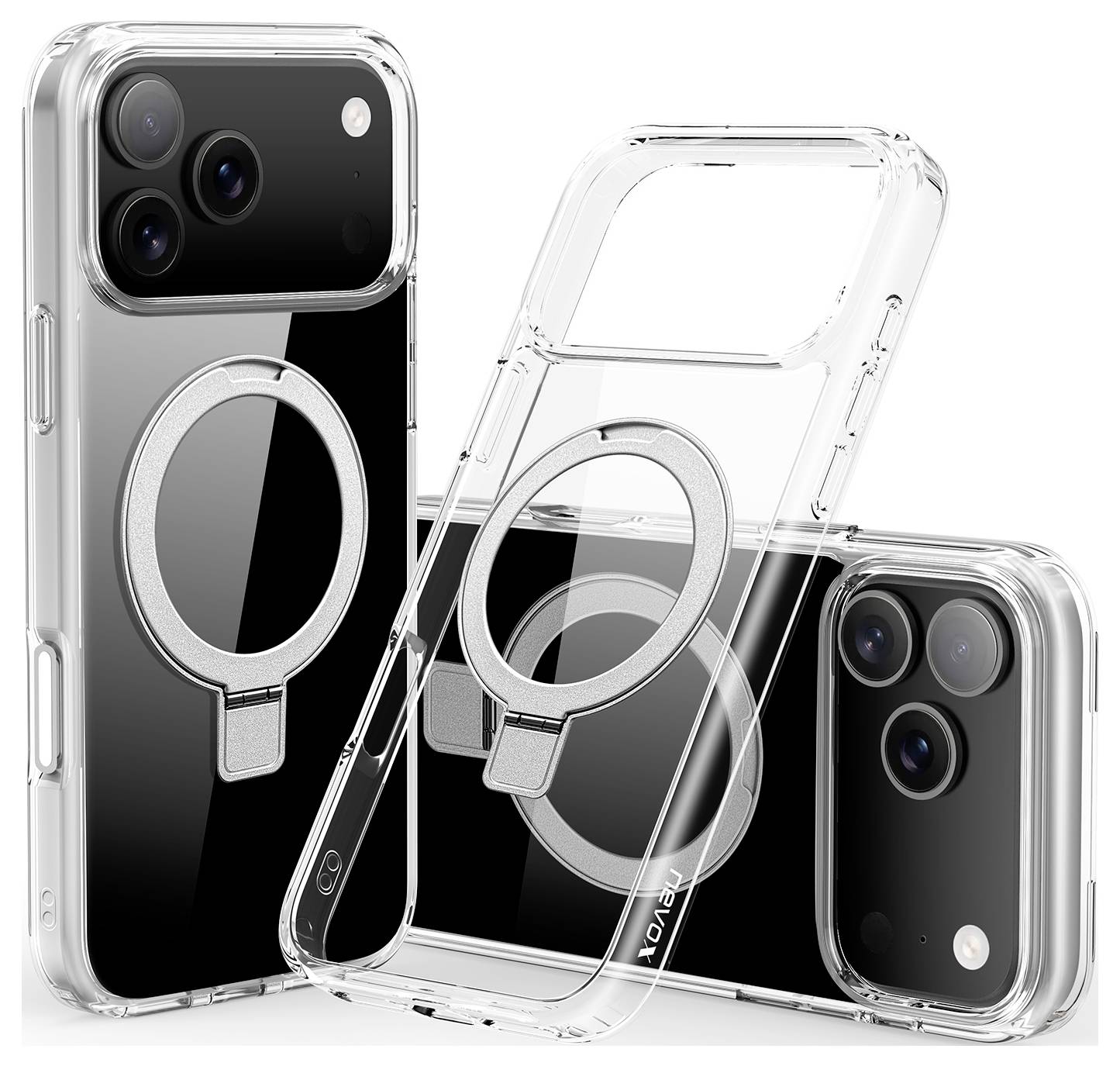Nevox StyleShell SHOCKFlex Cover iPhone 17 Pro Transparent 2548