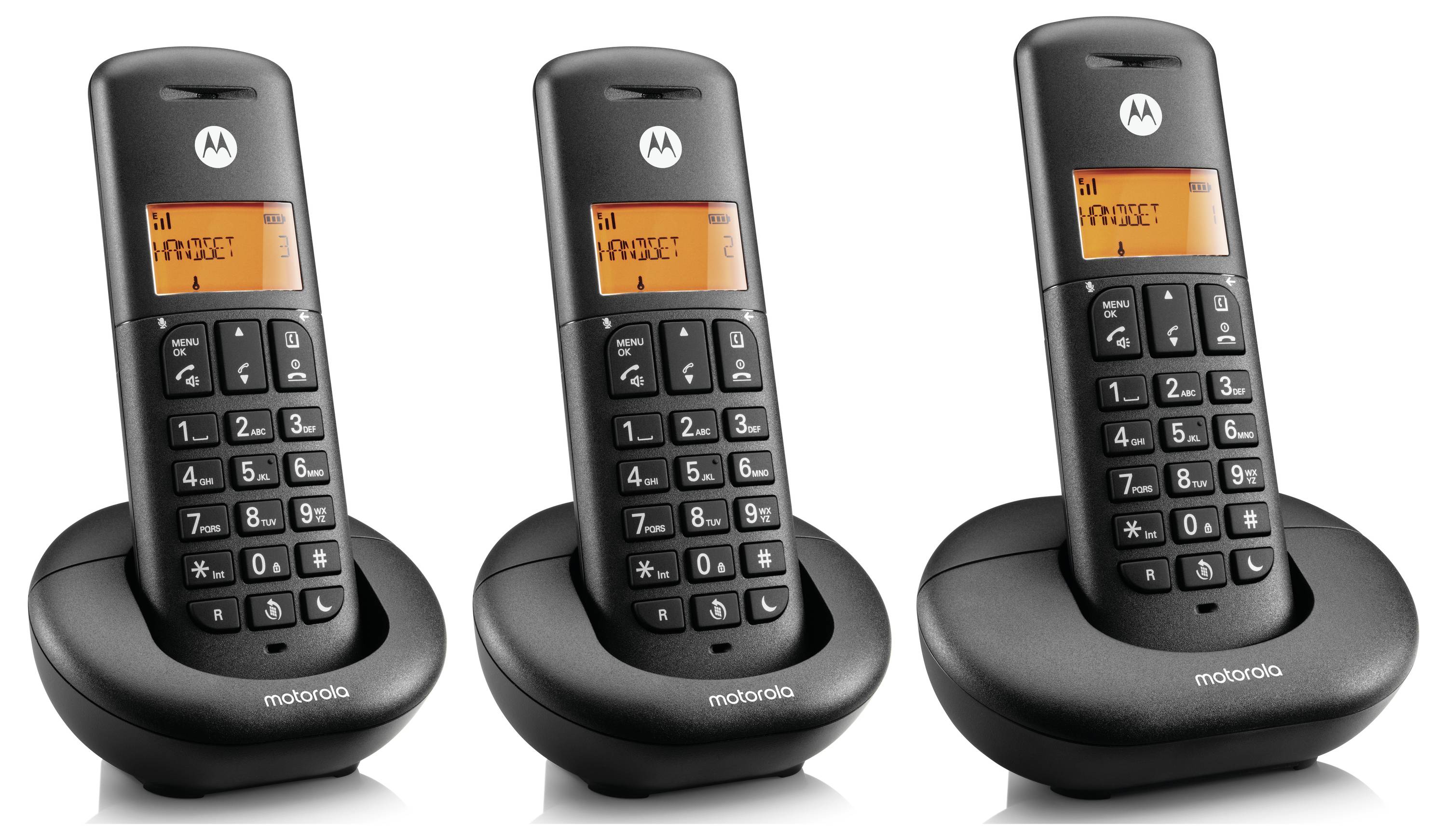 Motorola DECT Phone Schwarz