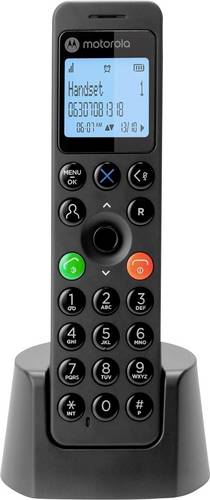 Motorola Design DECT Phone Schwarz
