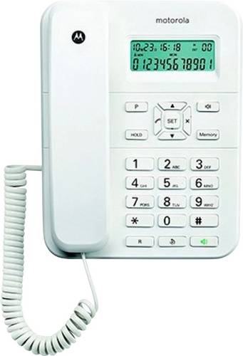 Motorola Corded Phone Weiß