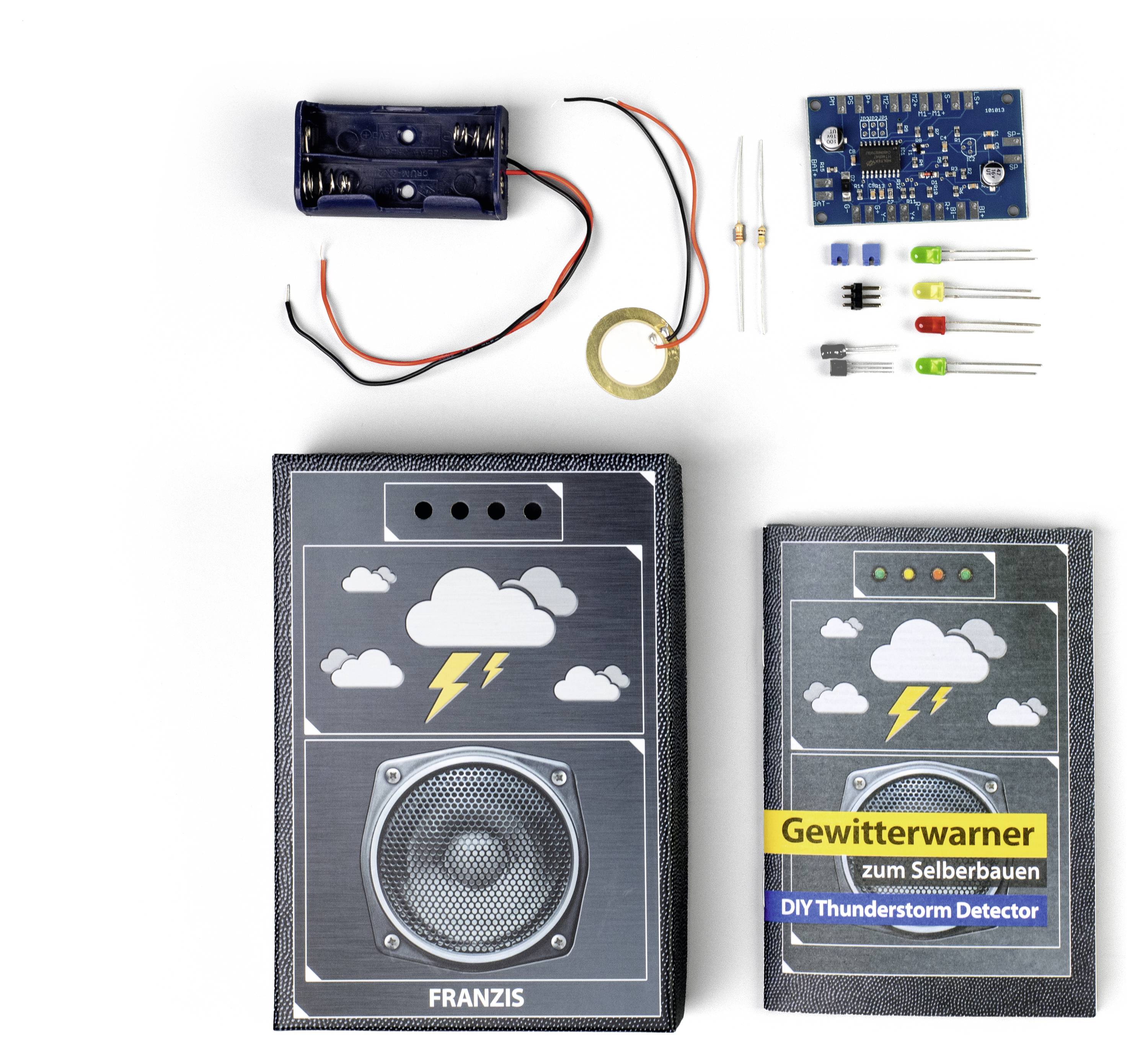 FRANZIS 65238 Basteln, Bausätze, Elektronik, Experimente, Naturwissenschaften & Technik, Physik, Lernen & Schule Bausatz ab 14