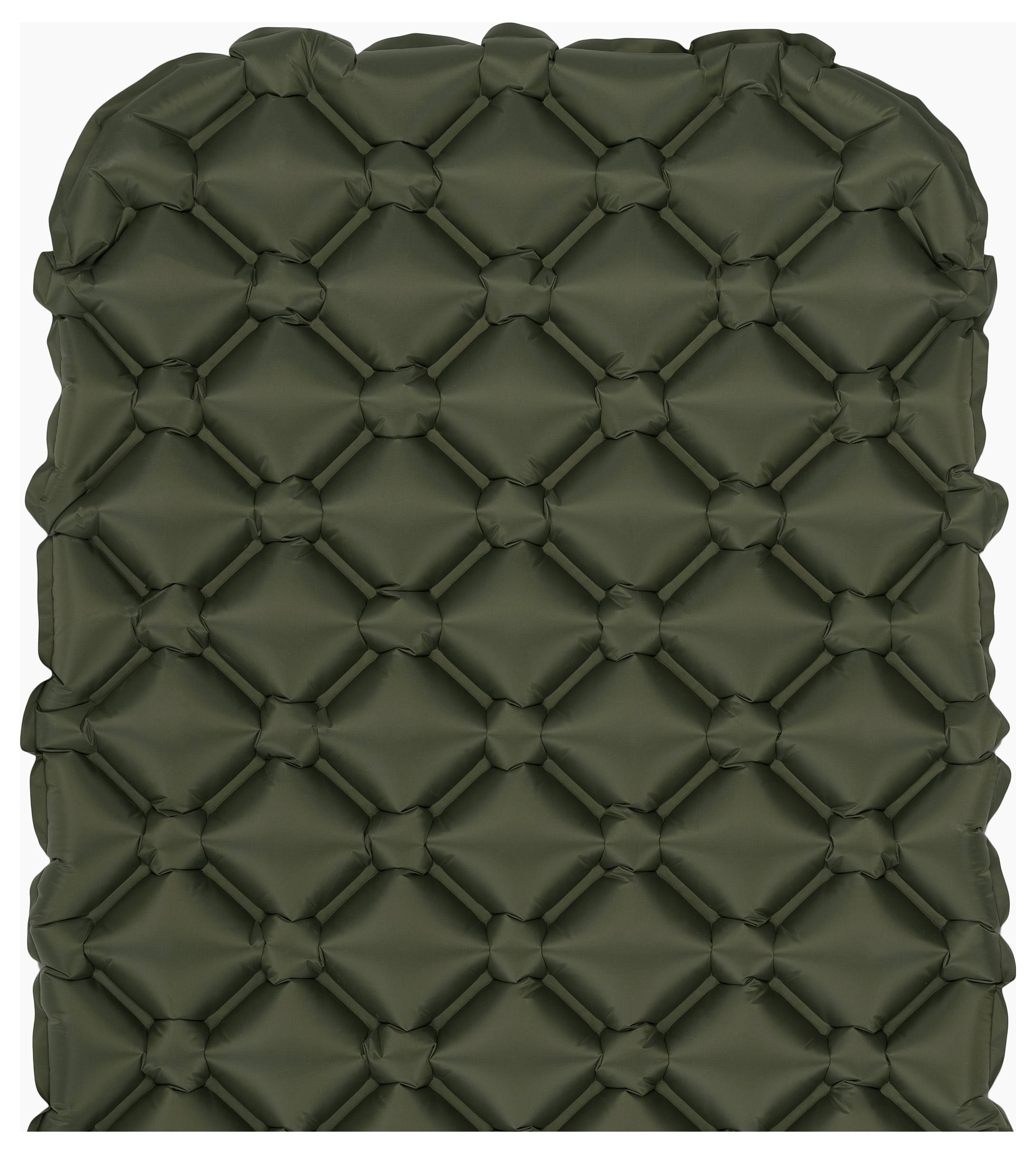 Highlander NAP-PAK XL AUFBLASBARE ISOMATTE OG Camping Matratze Olive-Grün AIR073-OG Belastbarkeit (Gewicht) (max.) 120kg